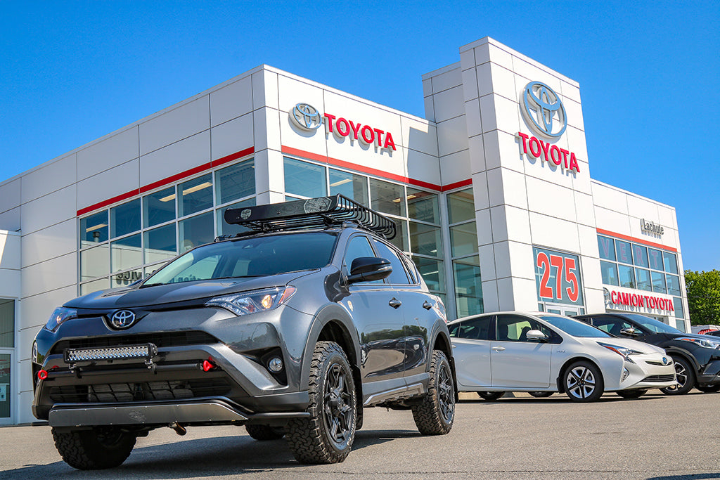 LP Aventure products for Toyota RAV4 are now available at Toyota Lachute.