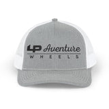LP AVENTURE WHEELS Stylish Snapback Trucker Cap (Embroidered Hat)