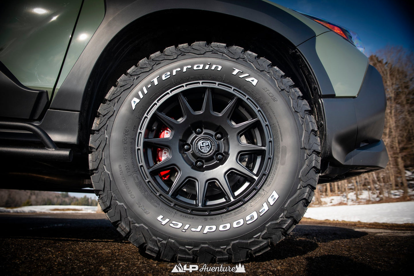 LP AVENTURE 4-Piston Brake conversion kit for 15'' wheels