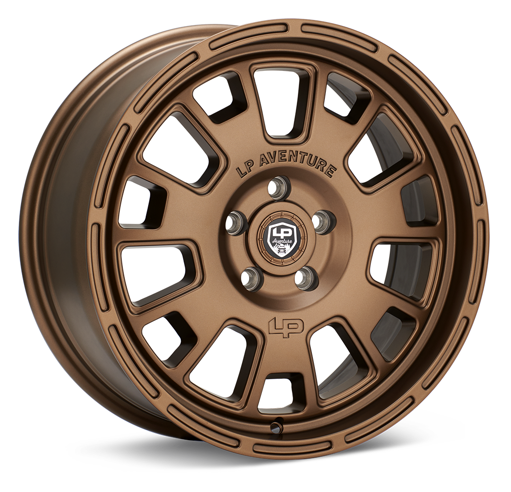 LP Aventure wheels - LP7- 17x8 ET38 5x114.3 - Bronze – LP Aventure Inc