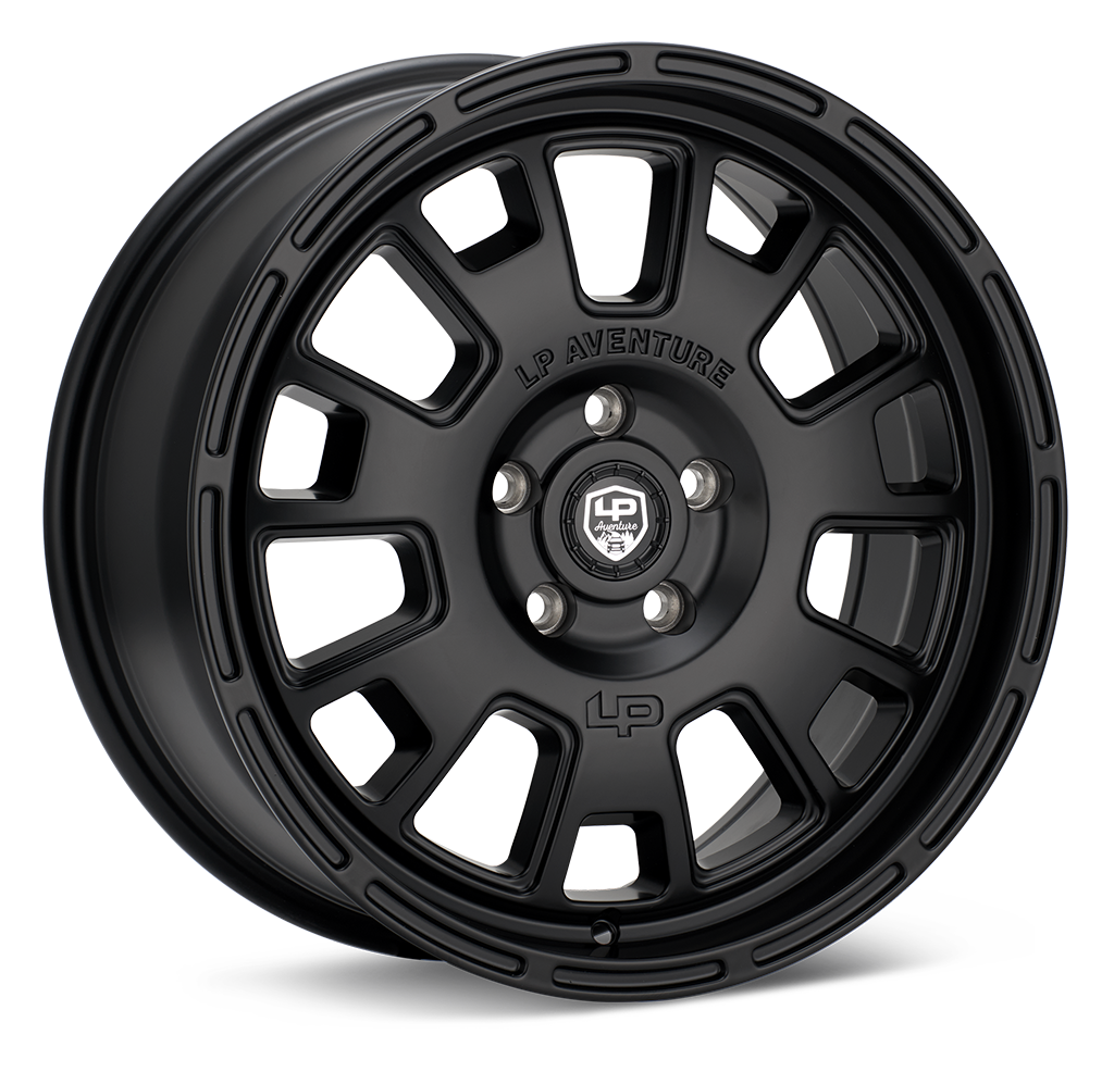 LP Aventure wheels - LP7- 17x8 ET38 5x114.3 - Matte Black – LP LP Aventure wheels - LP7- 17x8 ET38 5x114.3 - Matte Black – LP