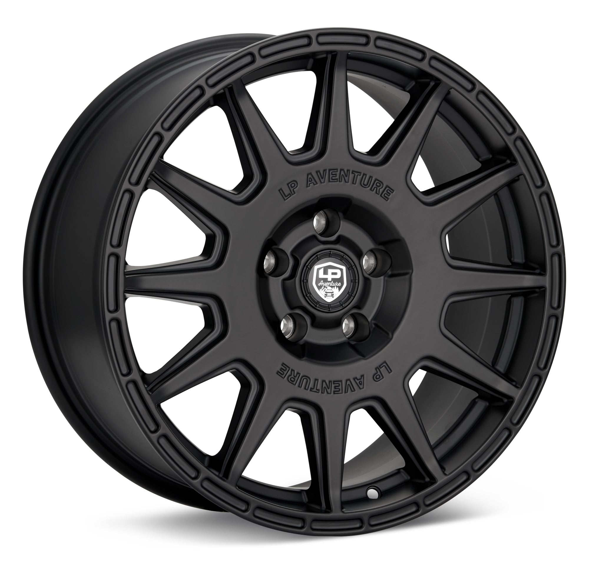 LP Aventure wheels - LP1 - 18x8 ET35 5x114.3 - Matte Black – LP