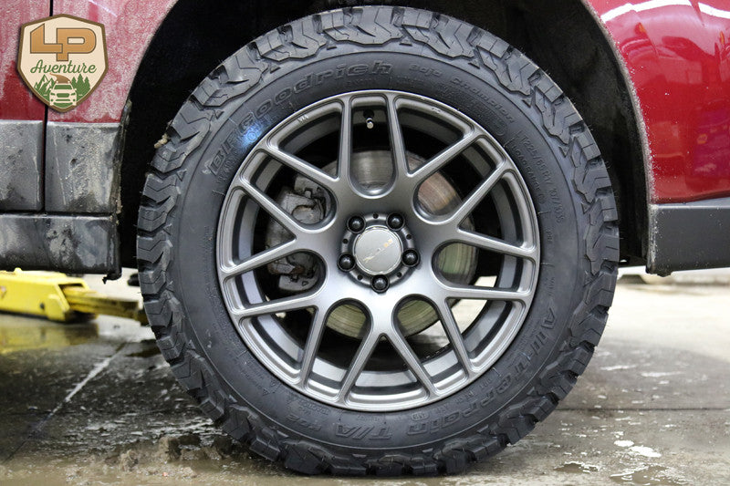 New tire size available for the 2010-2014 Outback.
