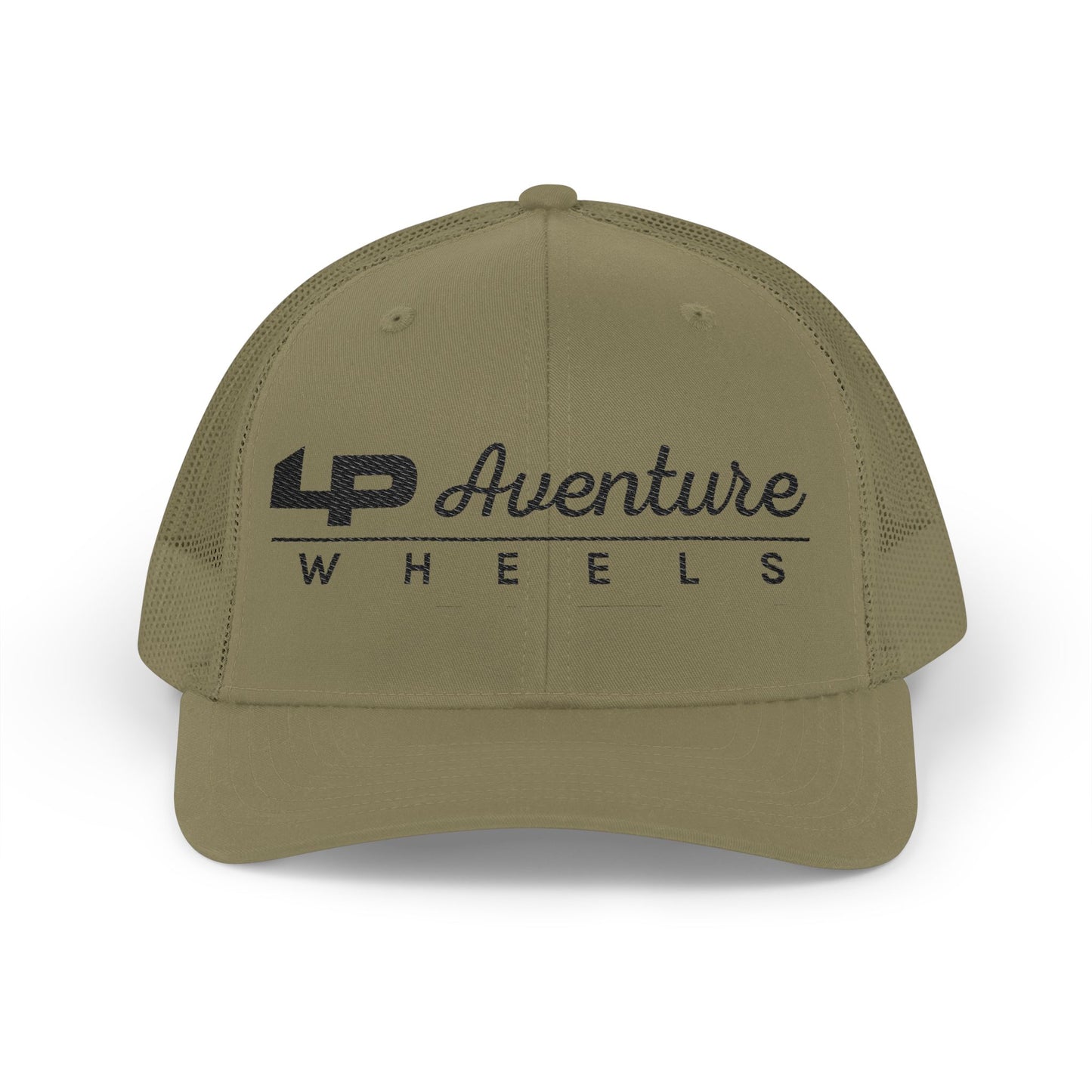 LP AVENTURE WHEELS Stylish Snapback Trucker Cap (Embroidered Hat)