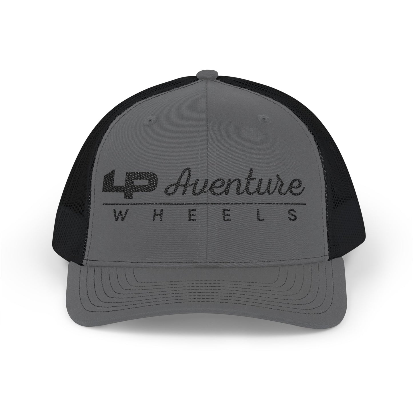 LP AVENTURE WHEELS Stylish Snapback Trucker Cap (Embroidered Hat)