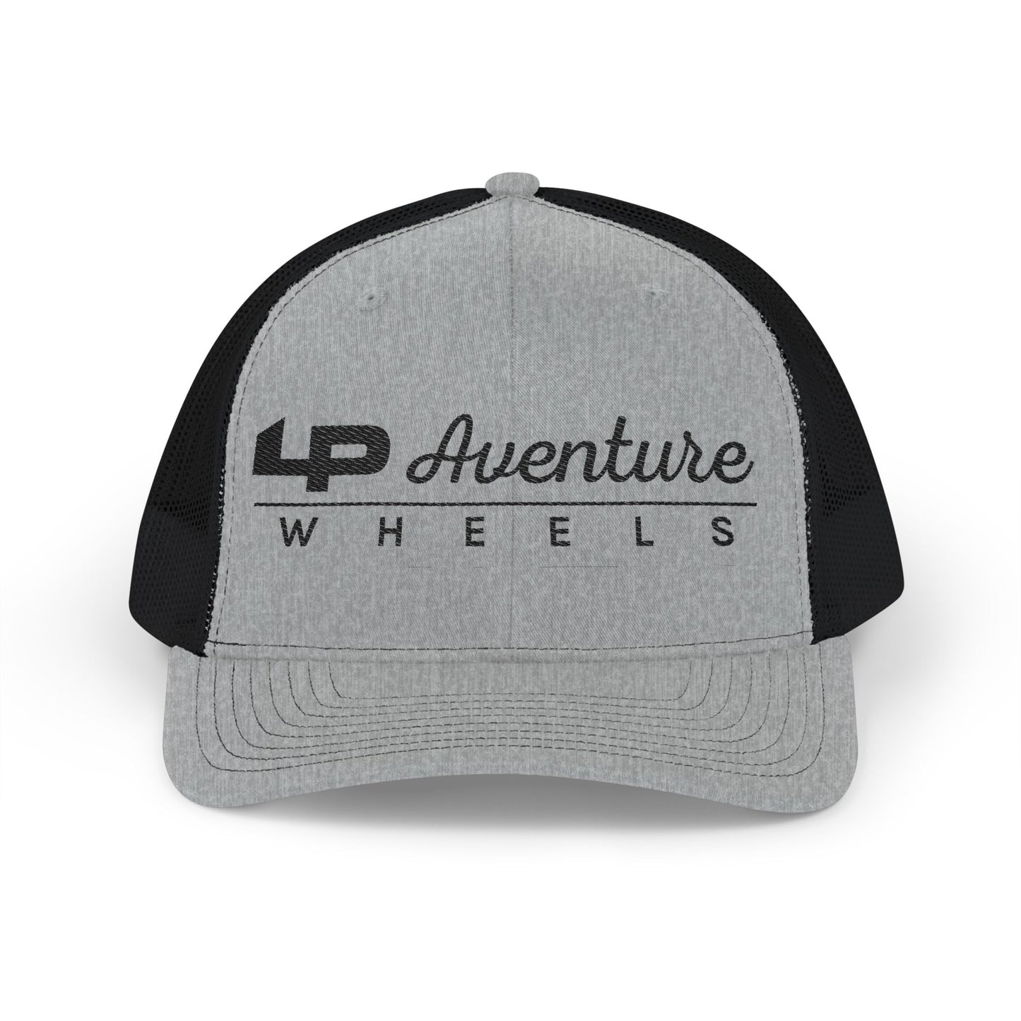 LP AVENTURE WHEELS Stylish Snapback Trucker Cap (Embroidered Hat)