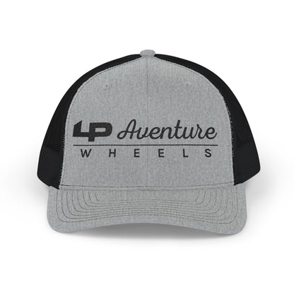 LP AVENTURE WHEELS Stylish Snapback Trucker Cap (Embroidered Hat)
