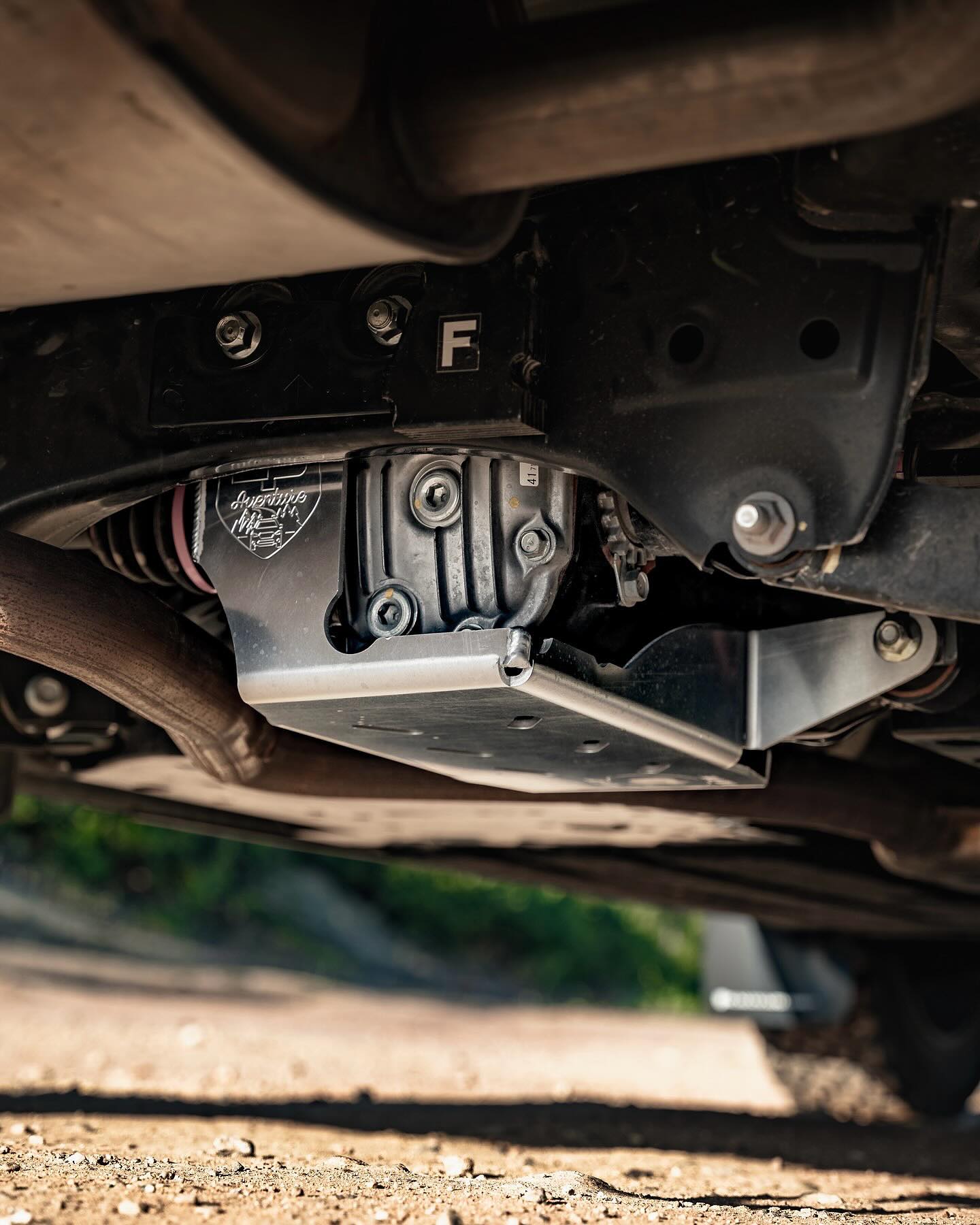 LP Aventure Rear Differential Skid Plate 2.0