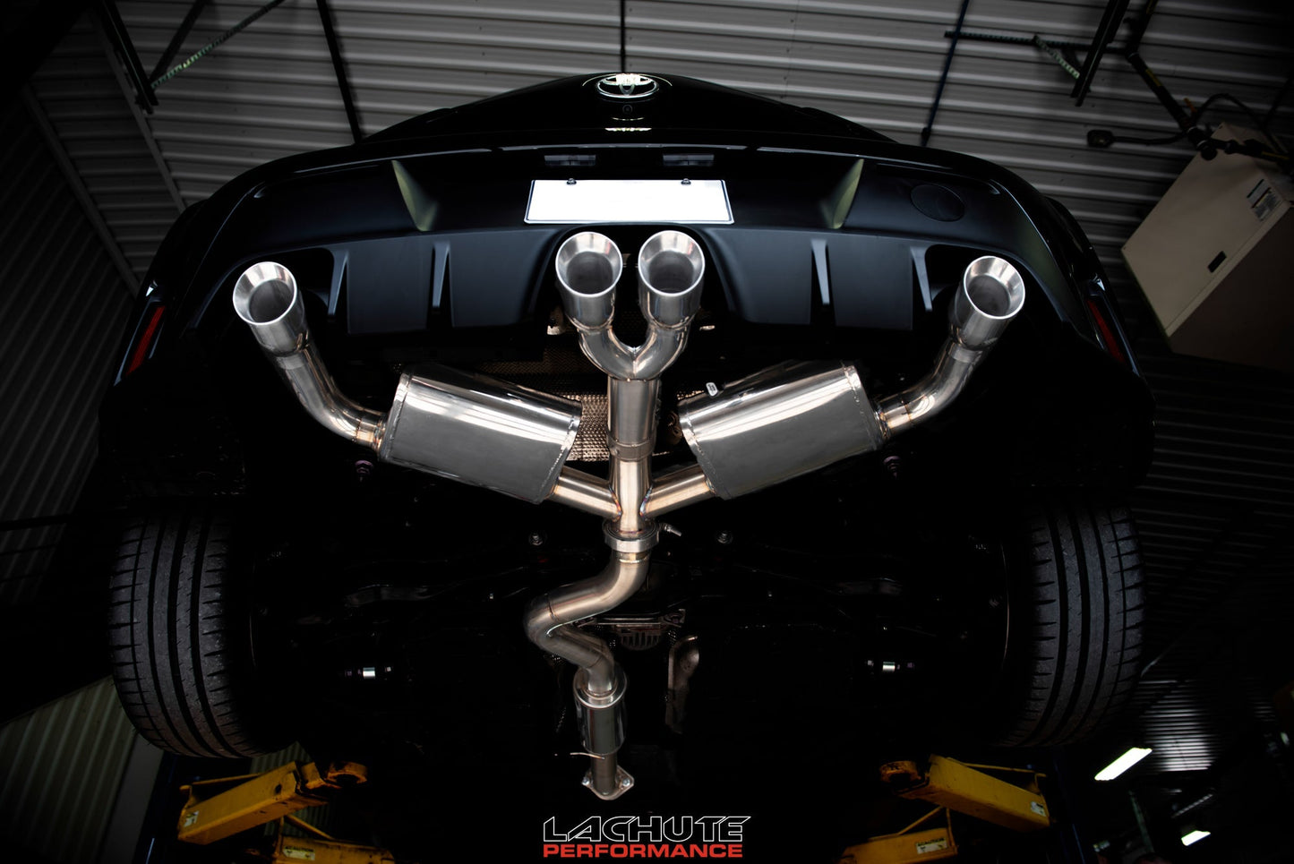 LACHUTE PERFORMANCE CATBACK - Corolla GR 2023+