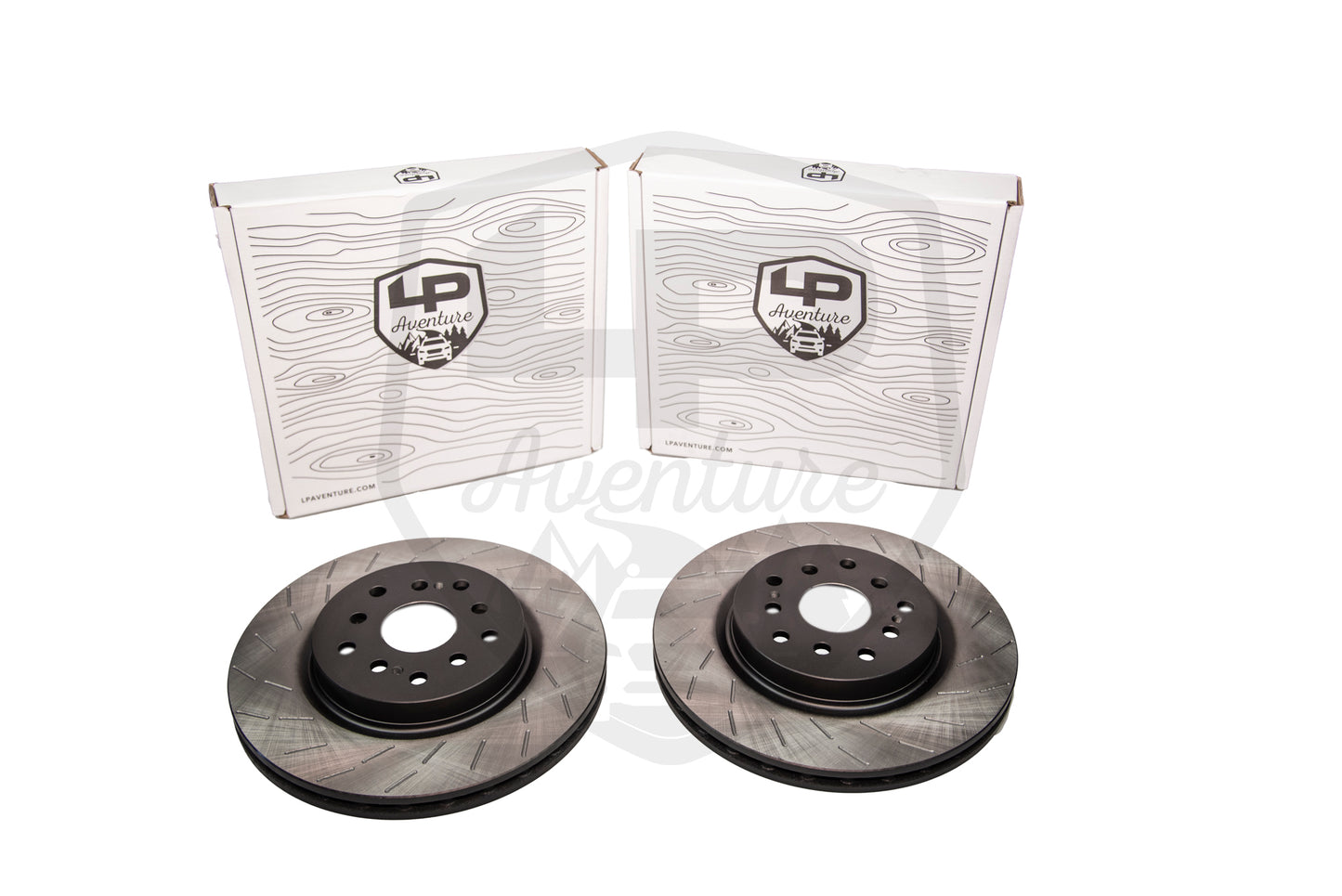 LP Aventure 4 piston brake conversion replacement rotor set (pair)