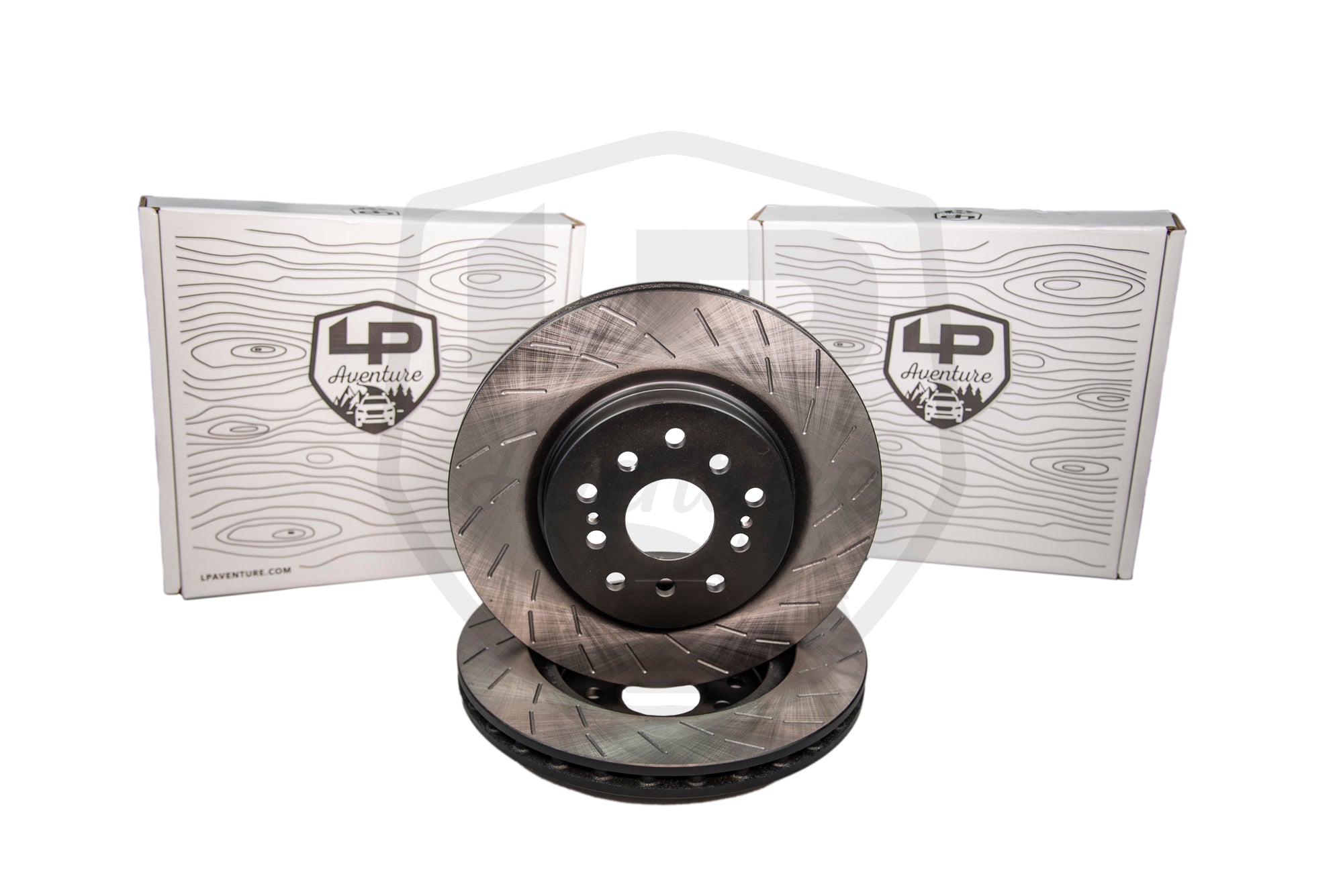 LP Aventure 4 piston brake conversion replacement rotor set (pair)