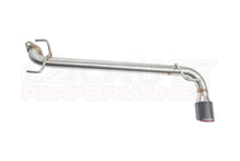 Lachute Performance muffler delete - 2017-2023 Subaru Impreza Hatch - Carbon fiber tip