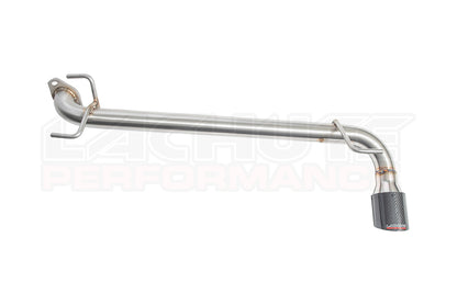Lachute Performance muffler delete - 2017-2023 Subaru Impreza Hatch - Carbon fiber tip