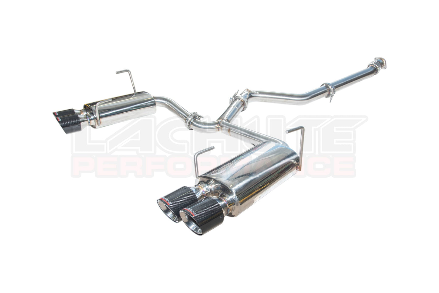 Lachute Performance Catback - 2011-2021 WRX & 2011- 2021 STI - carbon fiber tips