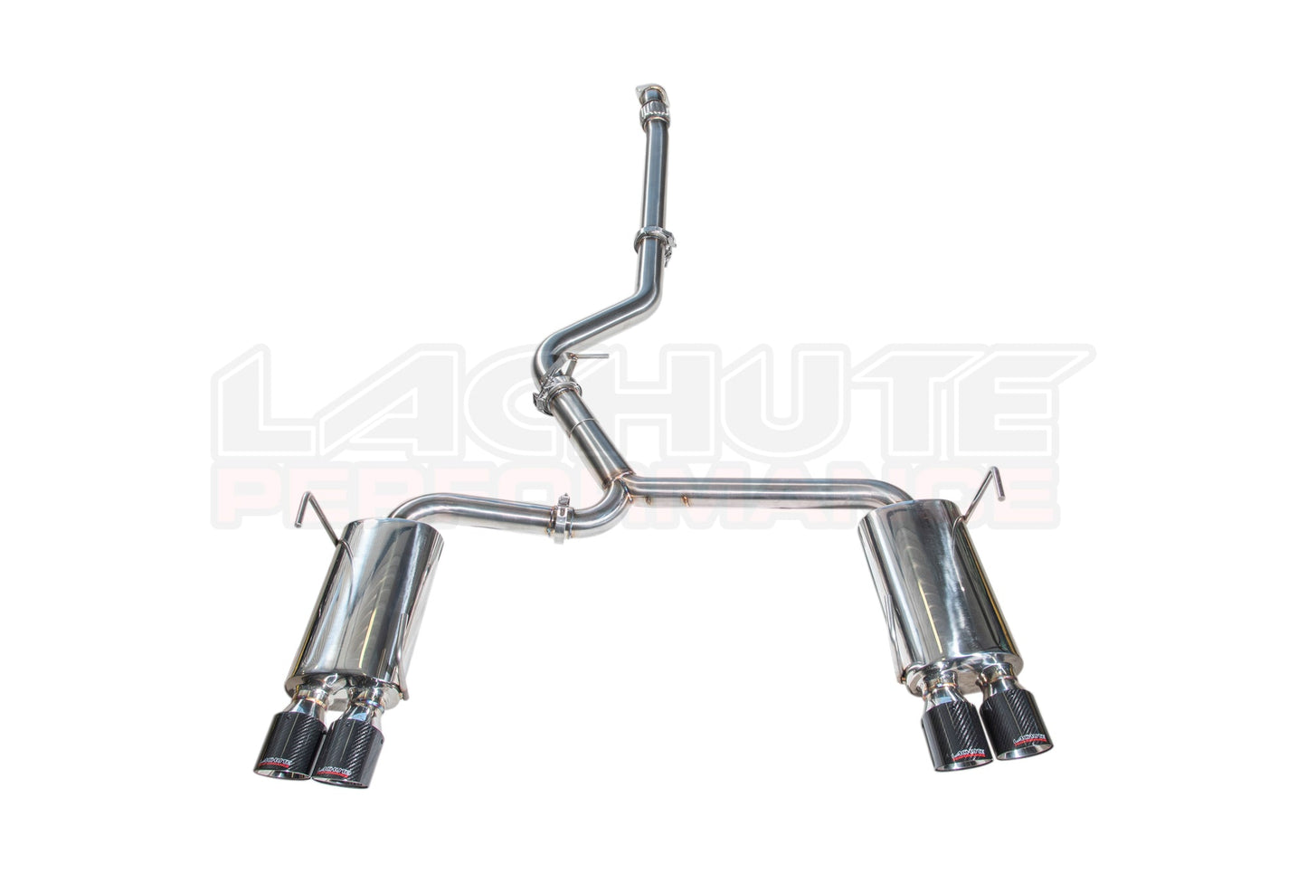 Lachute Performance Catback - 2011-2021 WRX & 2011- 2021 STI - carbon fiber tips
