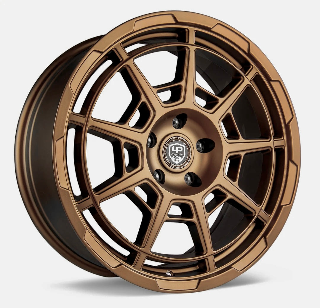 LP Aventure Wheels - LP9 - 19x8 ET35 5x114.3 - BRONZE 9 (56.1mm center bore)