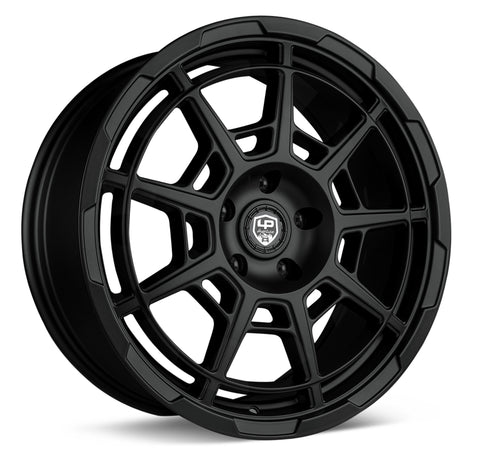 LP Aventure Wheels - LP9 - 19x8 ET35 5x114.3 - Matte Black (56.1mm center bore)