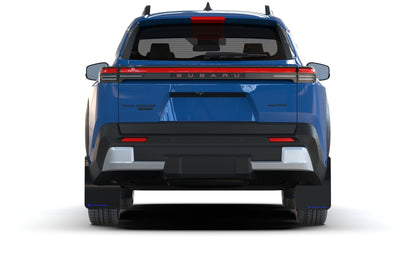 2026 Subaru Trailseeker & E-Outback Black Mud Flap Blue Logo