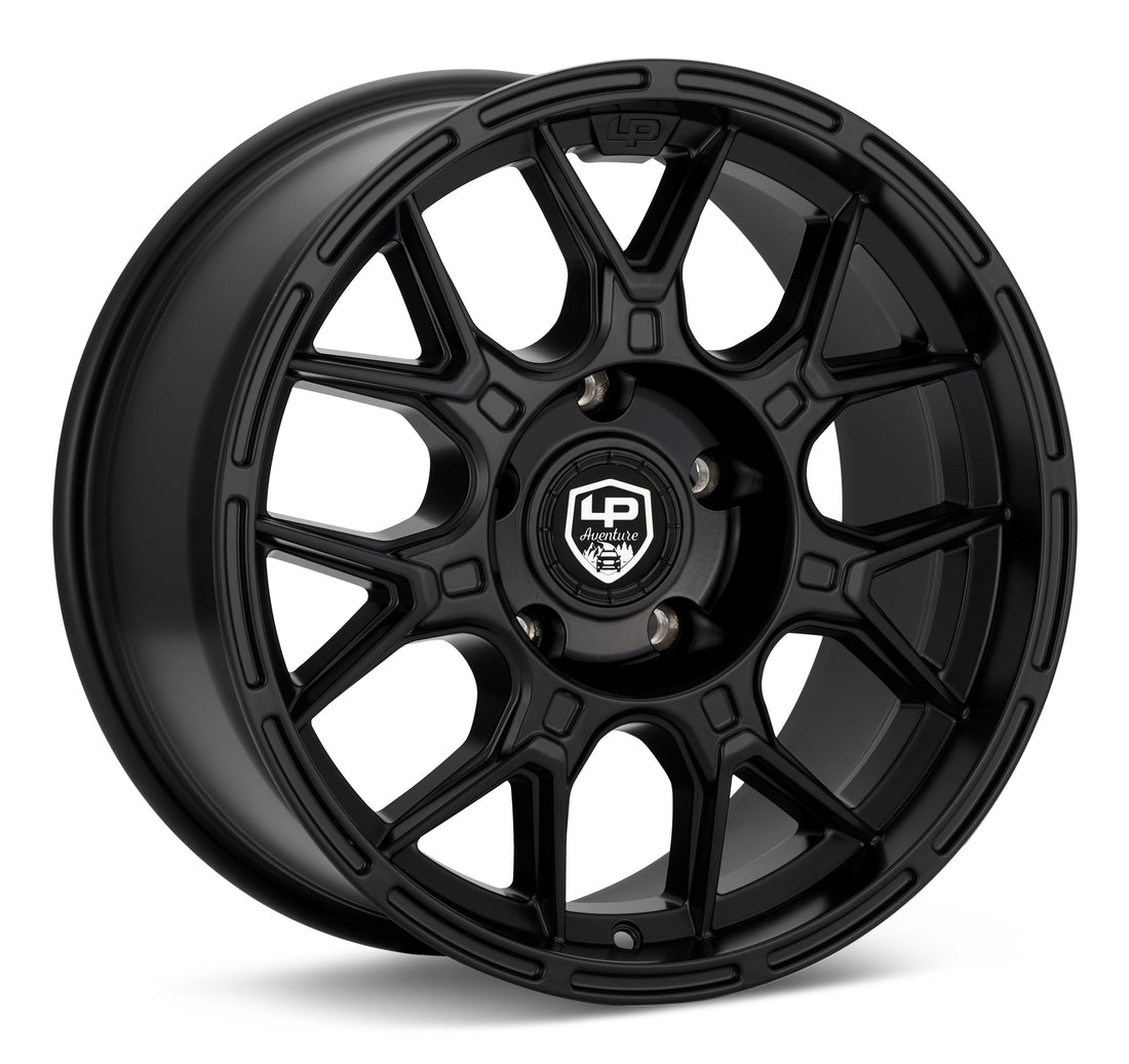 LP Aventure Wheels - LP8- 17x7.5 ET35 5x114.3 - Matte Black – LP ...