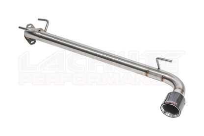 Lachute Performance muffler delete - 2018-2026 Subaru Crosstrek/ Crosstrek Wilderness 2024+ - Carbon fiber tip