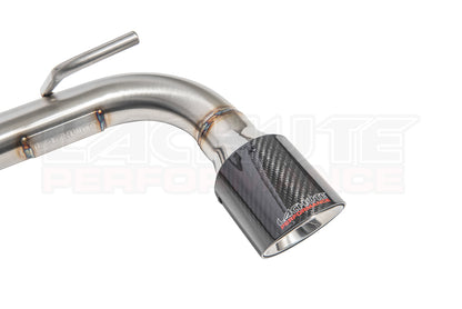 Lachute Performance muffler delete - 2018-2026 Subaru Crosstrek/ Crosstrek Wilderness 2024+ - Carbon fiber tip