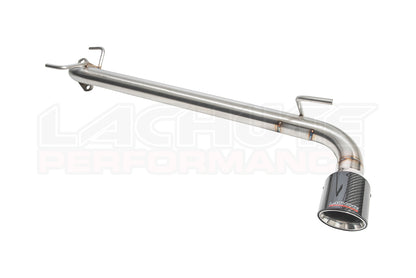 Lachute Performance muffler delete - 2018-2026 Subaru Crosstrek/ Crosstrek Wilderness 2024+ - Carbon fiber tip