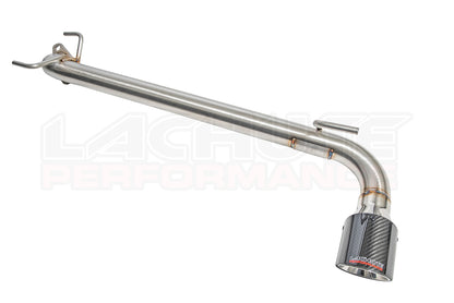 Lachute Performance muffler delete - 2018-2026 Subaru Crosstrek/ Crosstrek Wilderness 2024+ - Carbon fiber tip