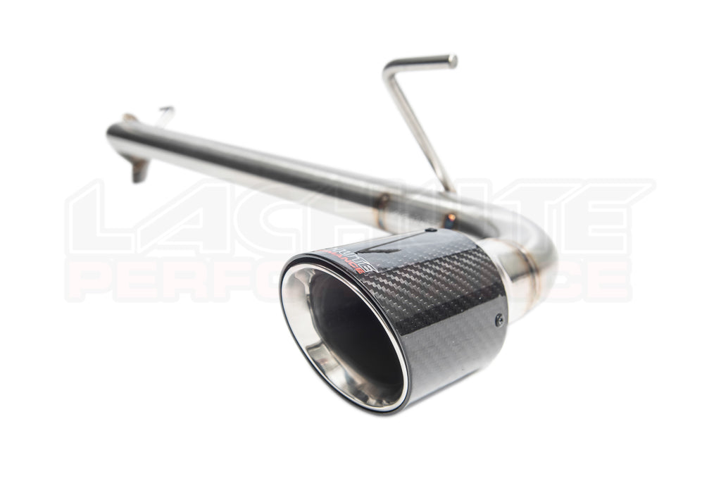 Lachute Performance muffler delete - 2018-2026 Subaru Crosstrek/ Crosstrek Wilderness 2024+ - Carbon fiber tip