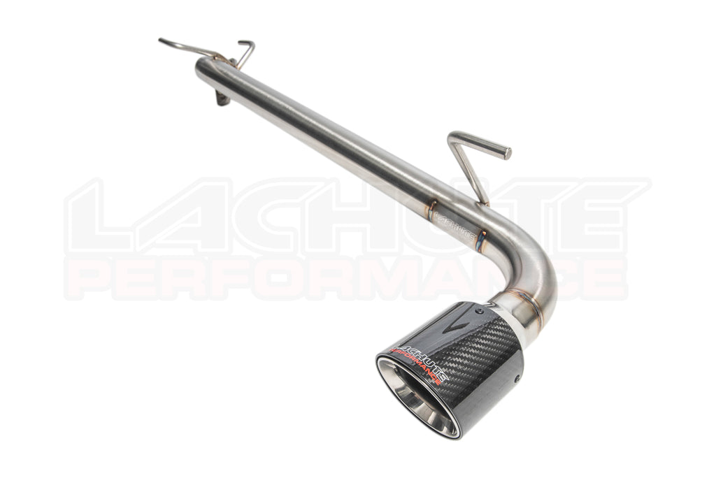 Lachute Performance muffler delete - 2018-2026 Subaru Crosstrek/ Crosstrek Wilderness 2024+ - Carbon fiber tip