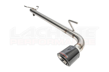Lachute Performance muffler delete - 2018-2026 Subaru Crosstrek/ Crosstrek Wilderness 2024+ - Carbon fiber tip