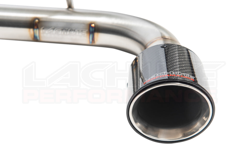 Lachute Performance muffler delete - 2018-2026 Subaru Crosstrek/ Crosstrek Wilderness 2024+ - Carbon fiber tip