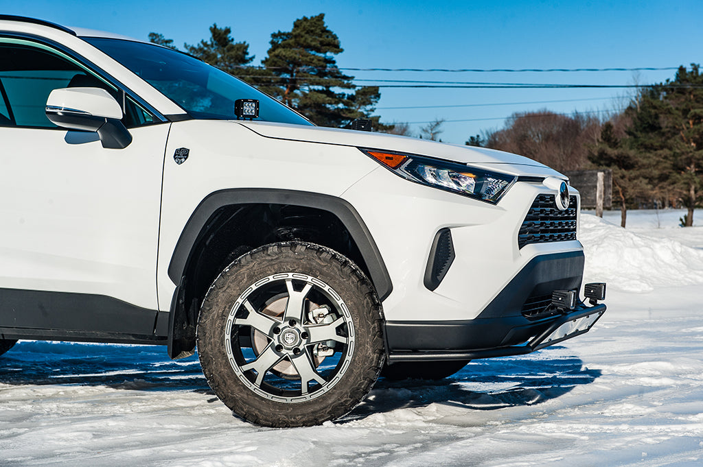 LP Aventure - Hood light brackets (Pair) - 2019-2025 Toyota RAV4