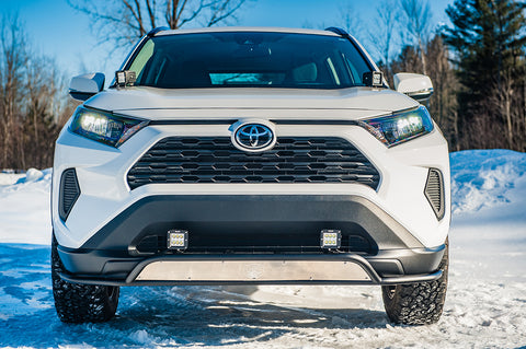 LP Aventure bumper guard (with front plate) - 2019-2024 Toyota RAV4 – LP  Aventure Inc