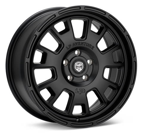 LP Aventure wheels - LP7- 17x8 ET38 5x114.3 - Matte Black