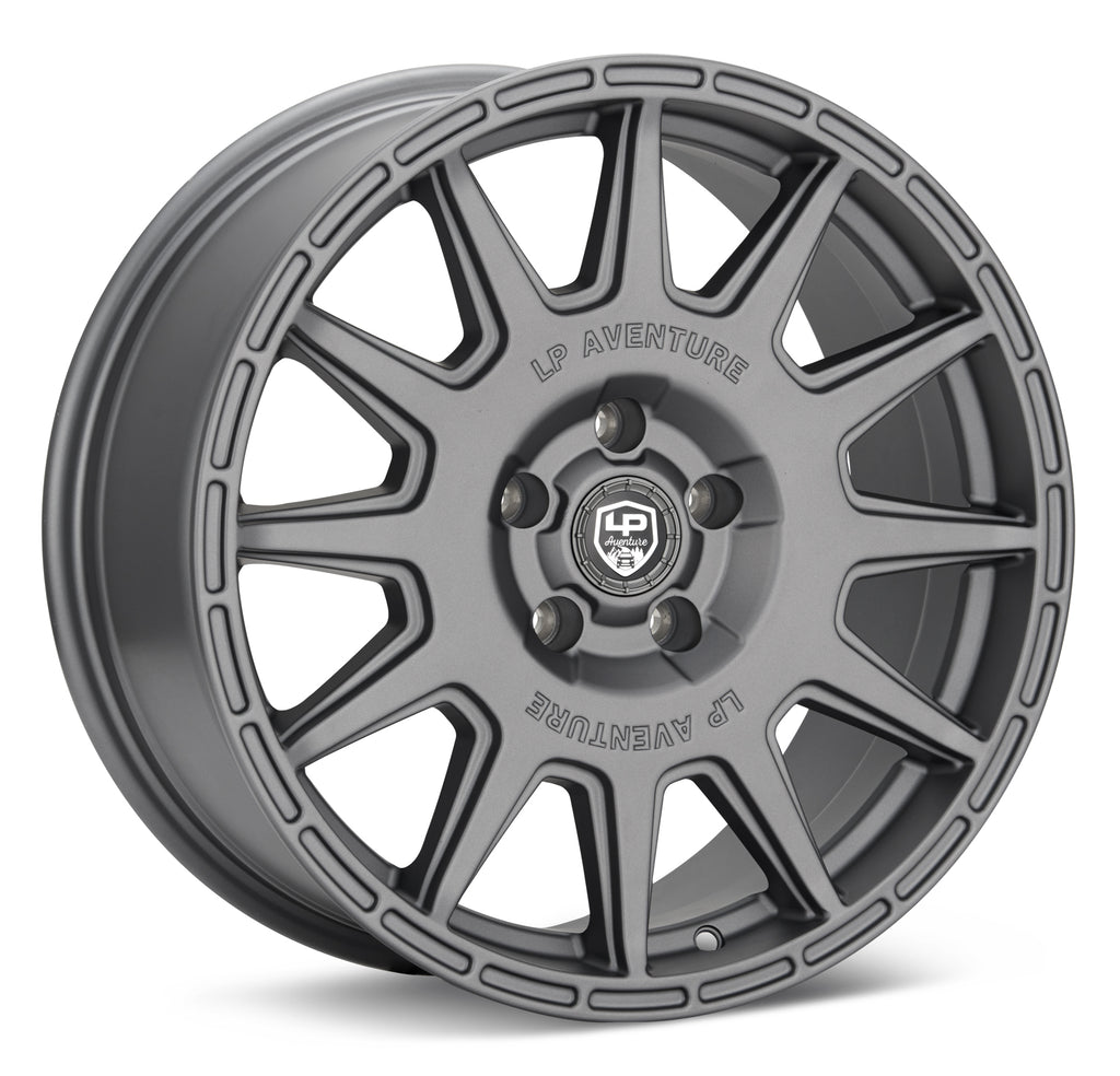 LP Aventure wheels - LP1 - 18x8 ET38 5x100 - Matte Grey – LP