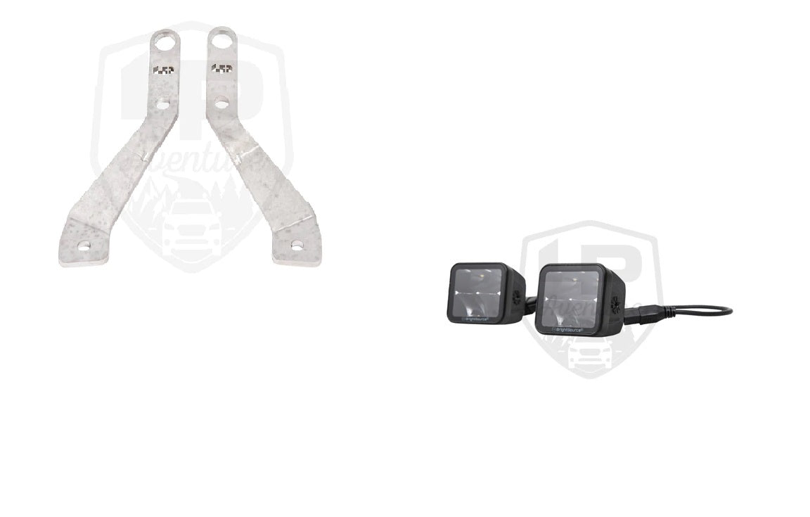 LP Aventure - Hood light brackets (Pair) - 2019-2025 Toyota RAV4
