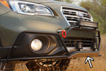 Front plate - Outback - *Big bumper guard* - Option